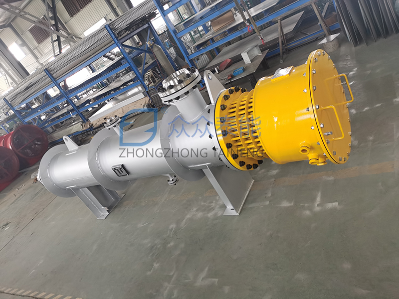 Shaft seal electric heater